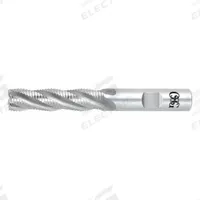 OSG Roughing End Mill: Cobalt, 6 Flute, Fine Pitch, 1-1/2" Mill Dia, 2" LOC, 4-1/2" OAL (MPN 4613300)