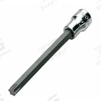 SK PROFESSIONAL TOOLS Socket Bit: 1/4 in Drive Size, Torx Tip, T20 Tip Size, 5 in Overall Lg, Torx (MPN 42970). Key specifications — attr1213209: Replaceable Insert; attr1213211: SK PROFESSIONAL TOOLS.