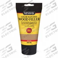 MINWAX Wood Filler: 6 oz Container Size, Tube, Golden Oak, Wood Filler (MPN 448510000). Key specifications — Color: Golden Oak; Finishing Features: Carvable; Brand: MINWAX.