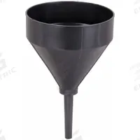 FUNNEL KING Drum Funnel: No Lid, Black, No Flame Arrester, 7 1/2 in x 12 in, 5/8 in Spout Dia (MPN 32301). Key specifications — Brand: FUNNEL KING; Funnel Material: Polyethylene; For Use With: Swivel Spout with Screen; Color: Black; Lid Type: No Lid; Flame Arrester Ht: No Flame Arrester; Lid Type (sublevel): No Lid.