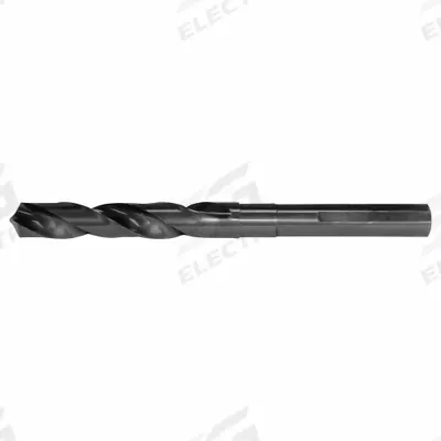 CLE-LINE Silver and Deming Drill: 1-1/2", 118° Split Point, Black Oxide HSS - High-Speed Steel Silver & Deming Drill Bits