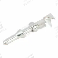 Insulation Support Crimp Contact: Sure-Seal, Male, 18 to 14 AWG, Crimp, Tin, Copper Alloy, 48V DC (MPN 330-8672-001). Key specifications — Connection Type: Crimp; Product Packaging Form: Loose Contact; Wire Size (mm2): 0.5-1 mm2; Brand: SURE-SEAL CONNECTIONS; Pole Material: Copper Alloy; Wire Size: 18 to 14 AWG; Compatible with Series: Sure-Seal; Contact Gender: Male.