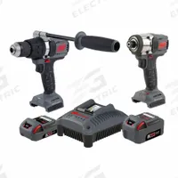 INGERSOLL RAND Tool Combination Kit: 2 Tools, Hammer Drill/Impact Driver, 20 V DC Volt, IQV20™ (MPN IQV20-2DW). Key specifications — attr1176460: Impact Driver.