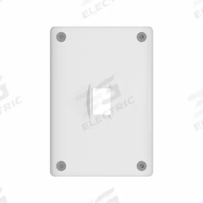 LEGRAND Wall Plate: Toggle, 1 Gang, White - Tamper-Resistant Wall Plates