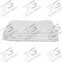 MARTEX Blanket: Twin, 94 in Overall Lg, 68 in Overall Wd, T130, Polyester, White, Quilted, Basics (MPN 1B05910). Key specifications — Color: White; Fabric Material: 30% Cotton; Fiberfill Material: Polyester; Thread Count: T130; Brand: MARTEX.
