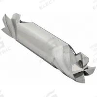 APPROVED VENDOR Square End Mill: Carbide, Double End, 4 Flute, 1/2" Mill Dia, 5/8" LOC, 3" OAL (MPN 236-001120)