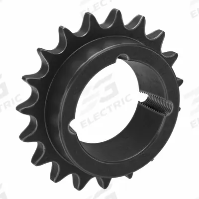 TRITAN Bushed Roller Chain Sprocket: For 50 Chain, 19 Teeth, 3.797 in Pitch Dia - Size 50 Bushed-Bore Roller Chain Sprockets
