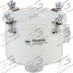 SOLBERG Pneumatic Oil Filter: 0.3 micron Rating, 99.97% Efficiency, 7 1/4 in Outside Dia (MPN HDL-PSG848-150HC). Key specifications — attr101190: HDL-PSG848-150HC; attr101207: Carbon Steel; attr101193: SOLBERG.