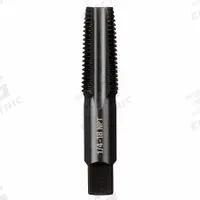 MILWAUKEE Straight Flute Taper Tap: 1/4"-18 NPT, 2B, 4 Flute, Taper Chamfer (MPN 49-57-5191)