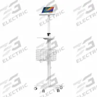 CTA DIGITAL Medical Mobile Floor Stand: 14 1/2 in Overall Wd, 61 in Overall Ht, 0 Drawers, 1 Shelves (MPN PAD-MFSPS). Key specifications — Brand: CTA DIGITAL.