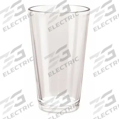 ITI Mixing Glass: Barware Accessories, 16 oz Capacity, Clear, Glass - Glassware