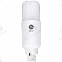 GE LAMPS Compact LED Bulb: Type B, 2-Pin (G24d), Stik, LED, 3000K, 1,200 lm Light Output, 10 W Watt (MPN LED10BG24-O/830-4PK). Key specifications — Brand: GE LAMPS; Bulb Designation: LED10BG24-O/830-4PK; Dimmable: No; Color Temperature: 3000K.