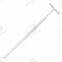 STERILEWARE Powder Sampling Thief: 0.67 fl oz Capacity - Imperial, 1/2 in Handle Dia - Imperial (MPN F37874-0020). Key specifications — Color: White.