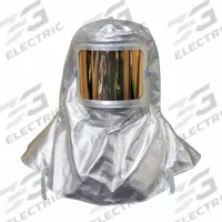 MECHANIX WEAR Aluminized Hood: Para-Aramid, Chemical Resistant, With Window (MPN 0647-ACK). Key specifications — Brand: MECHANIX WEAR; Window Coating: Chemical Resistant; Aluminized Material: Para-Aramid.