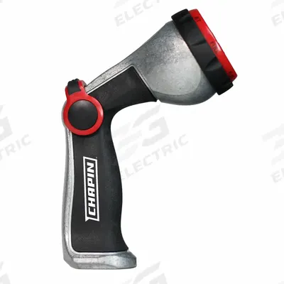 APPROVED VENDOR Garden Hose Nozzle: Adj Stream, Thumb Control, 7 No. Spray Patterns - Pistol-Grip Nozzles