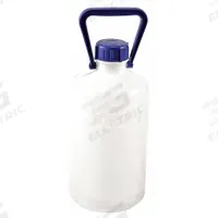 APPROVED VENDOR Carboy: 5 L Capacity - mL, Narrow Mouth Size, Screw On Cap, White, 345 mm Overall Ht (MPN 208685-0005). Key specifications — Body Color: White; Mouth Size: Narrow; Brand: APPROVED VENDOR; Closure Type: Screw On Cap; Includes Closure: Yes.