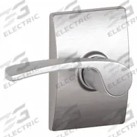 SCHLAGE Door Lockset: Passage Lever Locksets, Chrome, ADA Compliant (MPN F10 MER 626 CEN). Key specifications — Ligature Resistance: Not Ligature-Resistant; Brand: SCHLAGE; Lockset Function ANSI Code: F75; Visual Indicator Message: No Message; Lockset Style: Century; ADA Compliant: Yes; Finish: Satin Chromium-Plated : Brass.