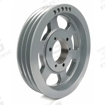 APPROVED VENDOR V-Belt Pulley: 5V1600, 3 Groove, 16 in OD, Bushed Bore - Bushed-Bore Cast-Iron Wedge V-Belt Pulleys