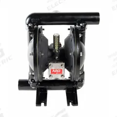 ARO Air Operated Diaphragm Pump: Aluminum Body, 3/4 in, NPT Connection, 33 gpm, 270 ft Max. Head (MPN 66607A-1EB-A). Key specifications — Brand: ARO; Seat Material: Aluminum; Check Valve Material: Santoprene.