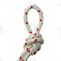 ALL GEAR Rigging and Climbing Rope: Braid, 5/8 in Dia, 2,200 lb Working Load Limit, Polyester (MPN AG12SP58600RW). Key specifications — Brand: ALL GEAR; Rope Type: Static.