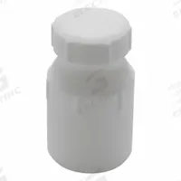 DYNALON Wide Mouth Bottle: PTFE, 50 mL, Closure Included, Colorless, Wide Mouth (MPN 015.050.2). Key specifications — Brand: DYNALON; Body Color: Colorless.