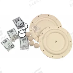 ARO Fluid End Repair Kit: Fluid End Repair Kit, 637303-AA, Santoprene, Santoprene. Key specifications — Manufacturer Part Number: 637303-AA.