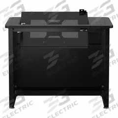 VERSADESK Computer Desk: Metal, Black Matrix, 0 Drawers, 36 in Overall Wd, 29 in Overall Ht (MPN RSD3624-BB). Key specifications — Desktop Material: Metal; Includes Modesty Panel: Yes; Kit Product Type: Computer Desk; Desktop Color: Black Matrix; Brand: VERSADESK; Frame Color: Black; Frame Material: Steel; Product Type: Computer Desk.