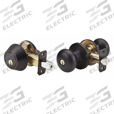 MASTER LOCK Door Locket-Deadbolt Combo: Office Knob Locksets