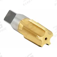 CHICAGO-LATROBE Pipe and Conduit Thread Tap: 1/2"-14 NPTF, 4 Flute, Semi-Bottoming Chamfer (MPN 385477)
