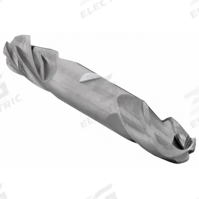 CLEVELAND Ball End Mill: Carbide, Double End, 4 Flute, 1/2" Mill Dia, 1" LOC, 4" OAL (MPN C60316) - Double-End Carbide Ball End Mills for Aluminum