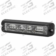 CODE 3 Vehicle Directional Light Bar: Perimeter Flashing Warning Light, Amber/Blue/White, 7.7 W Watt (MPN CD5031BAW). Key specifications — Brand: CODE 3; Lens Color: Clear; Number of Flash Patterns: 69; Installation Type: Permanent; Operating Voltage: 12-24V DC; Light Class Rating: SAE Class 1.