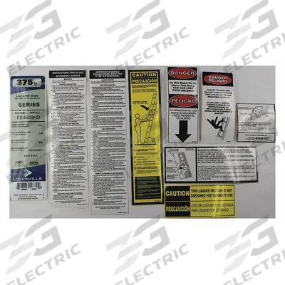 LOUISVILLE Label Kit: For 36Y423/36Y424/36Y425 - Material Handling Parts