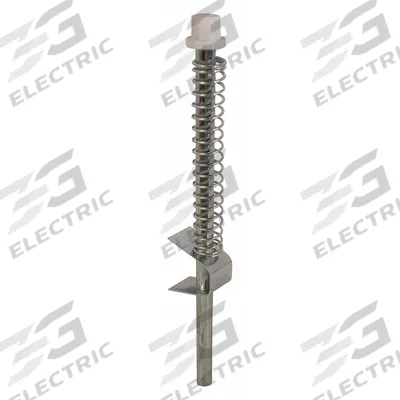 PRIME-LINE Guide: 5 5/8 in Lg, 5/16 in Wd - Hanging Door Guides