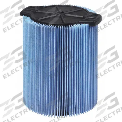RIDGID Cartridge Filter: RIDGID, Std, Dry, Paper - Shop Vacuum Filters