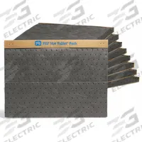 PIG Sorbent Pad: 28 3/16 oz Volume Absorbed Per Pad, 20 in x 15 in Pad Size (L x W), Gray, 90 PK (MPN MAT127). Key specifications — Brand: PIG; Perforated: Perforated; Material: Polypropylene.
