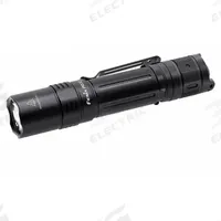 FENIX LIGHTING Rechargeable Flashlight: Rechargeable, 1,200 lm, 160 min Run Time at Max. Brightness (MPN PD32 V2.0). Key specifications — Brand: FENIX LIGHTING; Switch Location: Tail; Charger Style Included: USB Type-C Cord; Battery Requirements - Broad: Requires 18650.