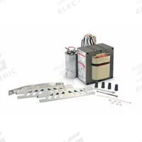GE LAMPS Hid Ballast Kit: 400 W Max. Bulb Watts, ANSI Code M135/M155, Pulse, 120/208/240/277V AC (MPN GEP-400-MLTAA4-5). Key specifications — attr239893: GE LAMPS; attr235328: Ignitor.