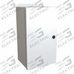 HAMMOND Electrical Enclosure: Steel, 14 in x 8 in x 6 in, NEMA 12/13/3R/4, w/Panel, Solid Cover (MPN EJ1486LG). Key specifications — Closure Method: Latches; Brand: HAMMOND; Knockouts: Not Included.