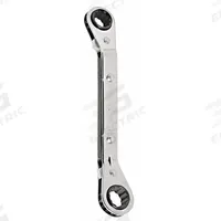 PROTO Box End Wrench: Chrome, 1/2 in_9/16 in Head Size, 6 3/4 in Overall Lg, Offset, Reversing (MPN J1183T). Key specifications — attr309490: Chrome; attr309484: Yes; attr309492: No; attr324928: PROTO.