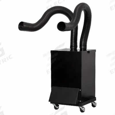 EXTRACT-ALL Source Capture Air Cleaning System: 350 cfm - Portable Welding Fume Extractors