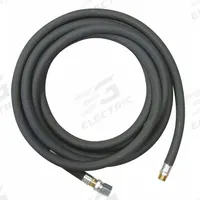 HEAT WAGON Portable Gas Heater High Pressure Gas Hose: Portable Gas Torpedo Heaters, 50 ft Hose Lg (MPN 1050). Key specifications — Brand: HEAT WAGON; Includes: Female Swivel Fitting; Compatible with Product Type: Portable Gas Torpedo Heaters; Hose and Regulator Type: High Pressure Gas Hose; Compatible Grainger Part Number: 5PFW7.
