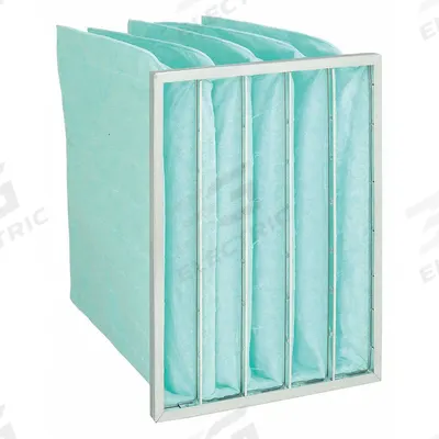 GRAINGER Pocket Air Filter: 24 in x 20 in x 22 in, MERV 11, Orange, Synthetic - MERV 11 Pocket Air Filters