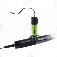 LASCAR Vaccination Monitoring Kit: -40°F to 140°F, -40°C to 125°C, EL-USB-VAC, Temp, USB. Key specifications — Interface: USB; Parameters Measured: Temperature °F; Brand: LASCAR; Features: Immediate and Delayed Logging Start; Includes: Glycol Bottle Thermistor Probe; Software Options: Software Available Separately; Data Logger Type: Temperature.