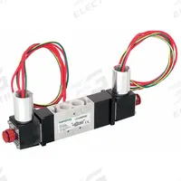 AVENTICS Solenoid Air Control Valve: Series L2, Double Solenoid, Five-Way / Three-Position, 24V DC (MPN L22XX552BP00061). Key specifications — attr1077526: L22XX552BP00061; attr1077536: Exhaust; attr1077589: Non-Locking; attr1077598: Solenoid Air Control Valve; attr1077600: Solenoid Return.