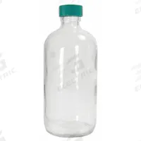 QORPAK Sampling Bottle: 240 mL, Colorless, 24-400, Urea, Visible Particulate, 24, Polyethylene/PTFE (MPN GLC-01154). Key specifications — Body Color: Colorless; Pre-Cleaned: Visible Particulate; Body Material: Soda Lime Glass; Brand: QORPAK; Screw Closure Size: 24-400; Graduated: No; USP Specification: Type III; Closure Attached: Attached.