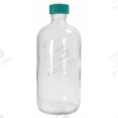 QORPAK Sampling Bottle: 240 mL, Colorless, 24-400, Urea, Visible Particulate, 24, Polyethylene/PTFE (MPN GLC-01154). Key specifications — Body Color: Colorless; Pre-Cleaned: Visible Particulate; Body Material: Soda Lime Glass; Brand: QORPAK; Screw Closure Size: 24-400; Graduated: No; USP Specification: Type III; Closure Attached: Attached.