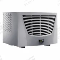RITTAL Enclosure Air Conditioner: 7,302 BtuH, Indoor Dust-Tight, Cooling Only, 230 V, 12, Roof Mount (MPN 3385500). Key specifications — Brand: RITTAL; Mounting Type: Roof Mount; Operation Mode: Cooling Only; Operating Voltage: 230 V.
