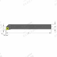 ULTRA-DEX USA Indexable Boring Bar: S08M SCLPR3 (MPN 957-000-285). Key specifications — attr257292: S08M SCLPR3.