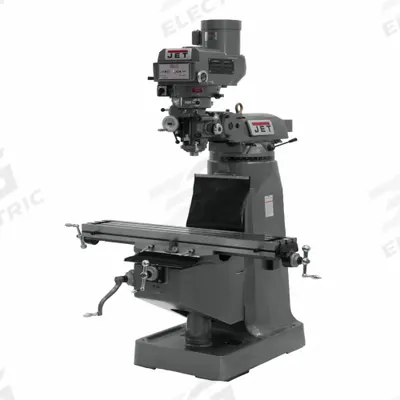 JET Vertical Milling Machine: JTM-4VS-1, 2 hp - Variable-Speed Vertical Milling Machines