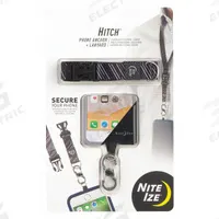 NITE IZE Hip Clip: HPAL-01-R7, Lanyards, Wallets & Cord Accessories, Phone Anchor Lanyard, Universal. Key specifications — Resistance Properties: Impact Resistant; Manufacturer Part Number: HPAL-01-R7; Brand: NITE IZE; Compatible with Brand: Universal; Product Type: Phone Anchor Lanyard; Compatible with Manufacturer Model Number: Universal; For Use With: Cell Phone; Color: Black.